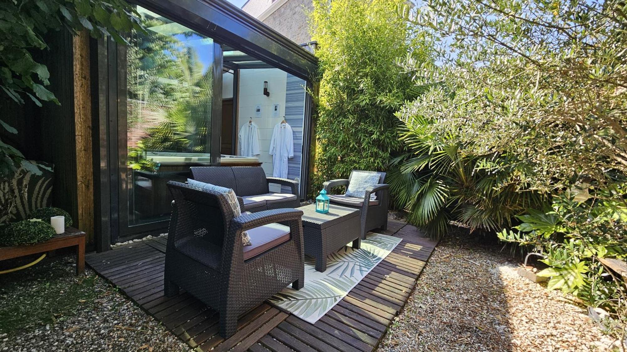 La Villa Cote Cour Dinan Kamer foto