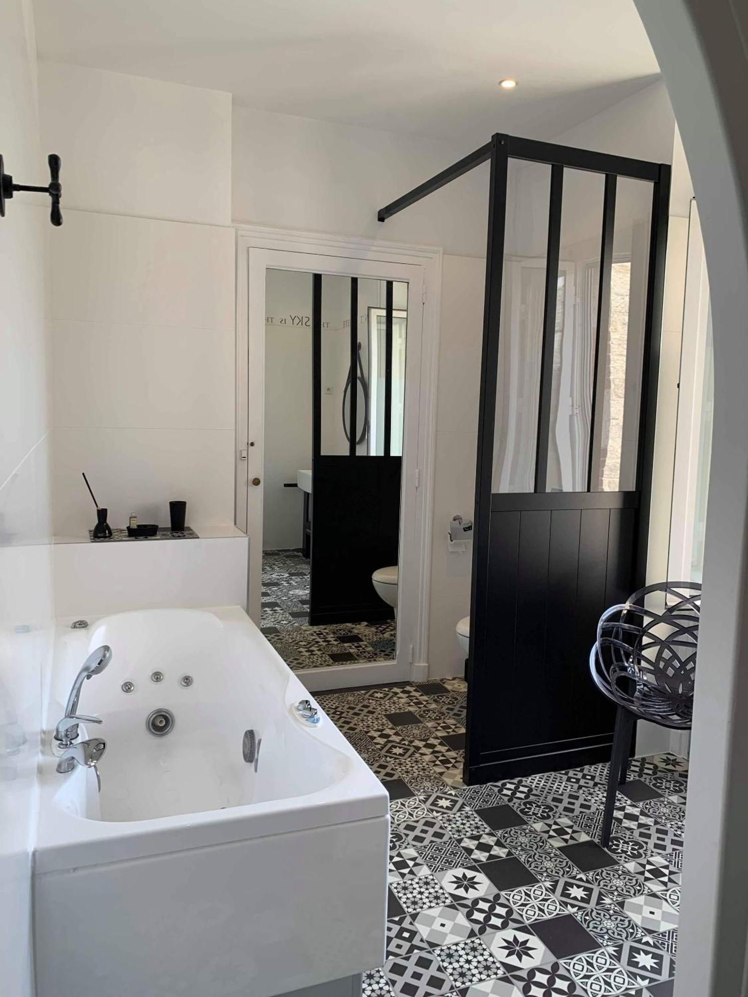 La Villa Cote Cour Dinan Kamer foto